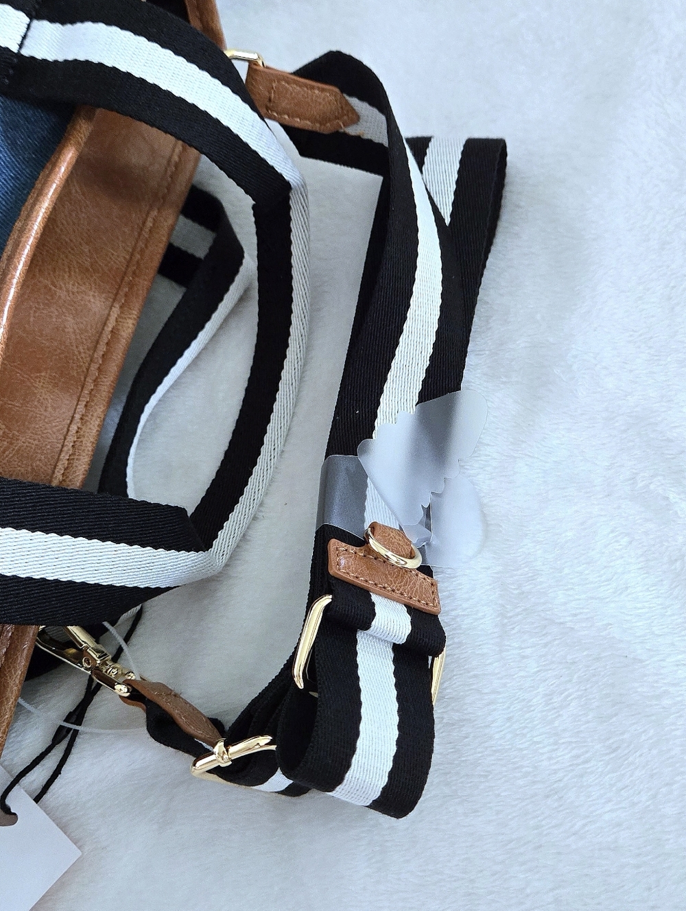 Luv Betsey💋 By Betsey Johnson Denim Teddy Bear🧸 Bag👜 - NWT - Picture 13 of 16